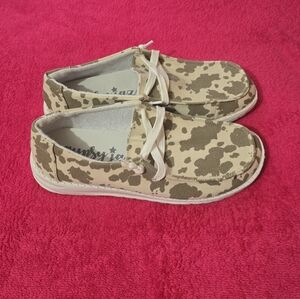 Gypsy Jazz Tan Camouflage Moccasins
